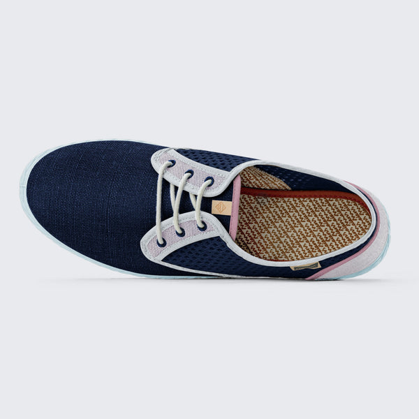 Sisto combi rejilla - navy white